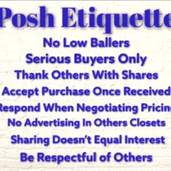 ☆SCAN TO SAVE $10 ON YOUR FIRST POSH PURCHASE!☆ - Picture 4 of 16